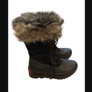 Sorel Joan of Arctic Next Waterproof Snow Boots 9.5 Black
